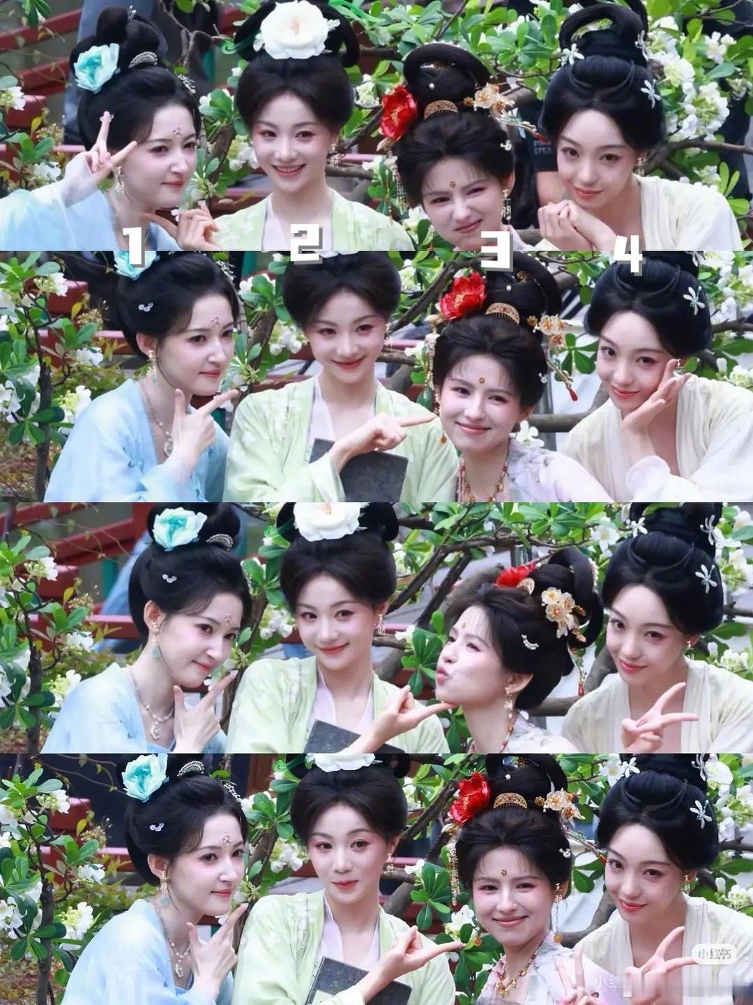 一眼看过去觉得哪个是女主？ 