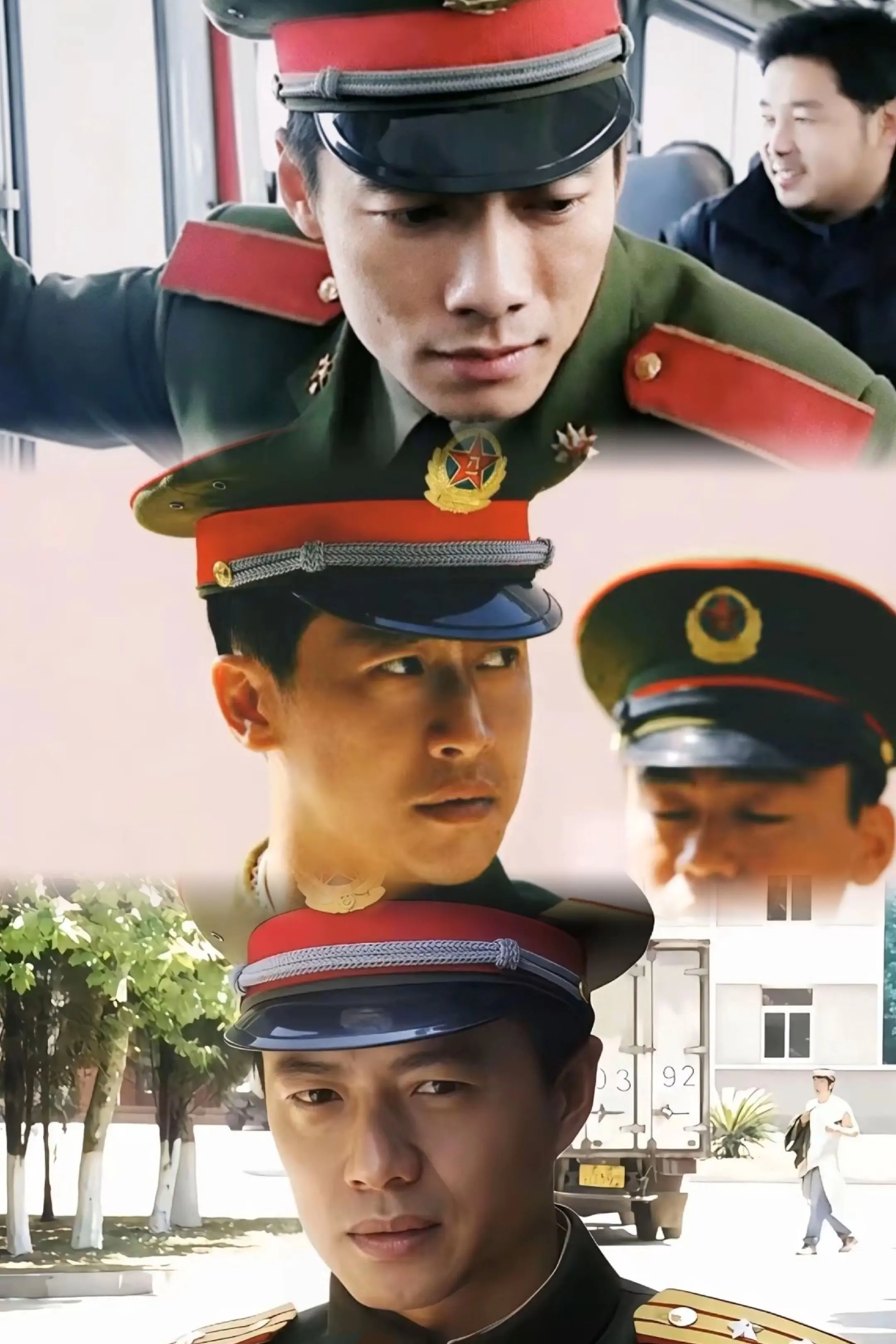 古早军装男神们。