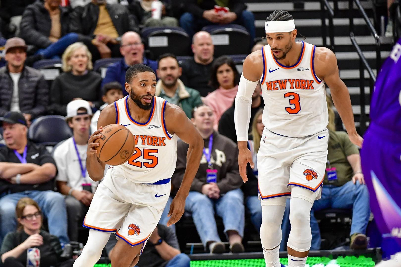 北京时间2026年2月9日，NBA常规赛上演了一场东部强强对话，纽约尼克斯在客场