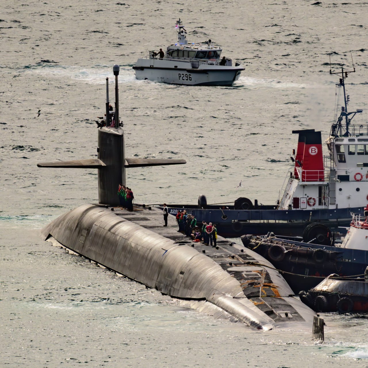 昨日俄亥俄级弹道导弹潜艇“阿拉斯加号”（USS Alaska，SSBN-732）