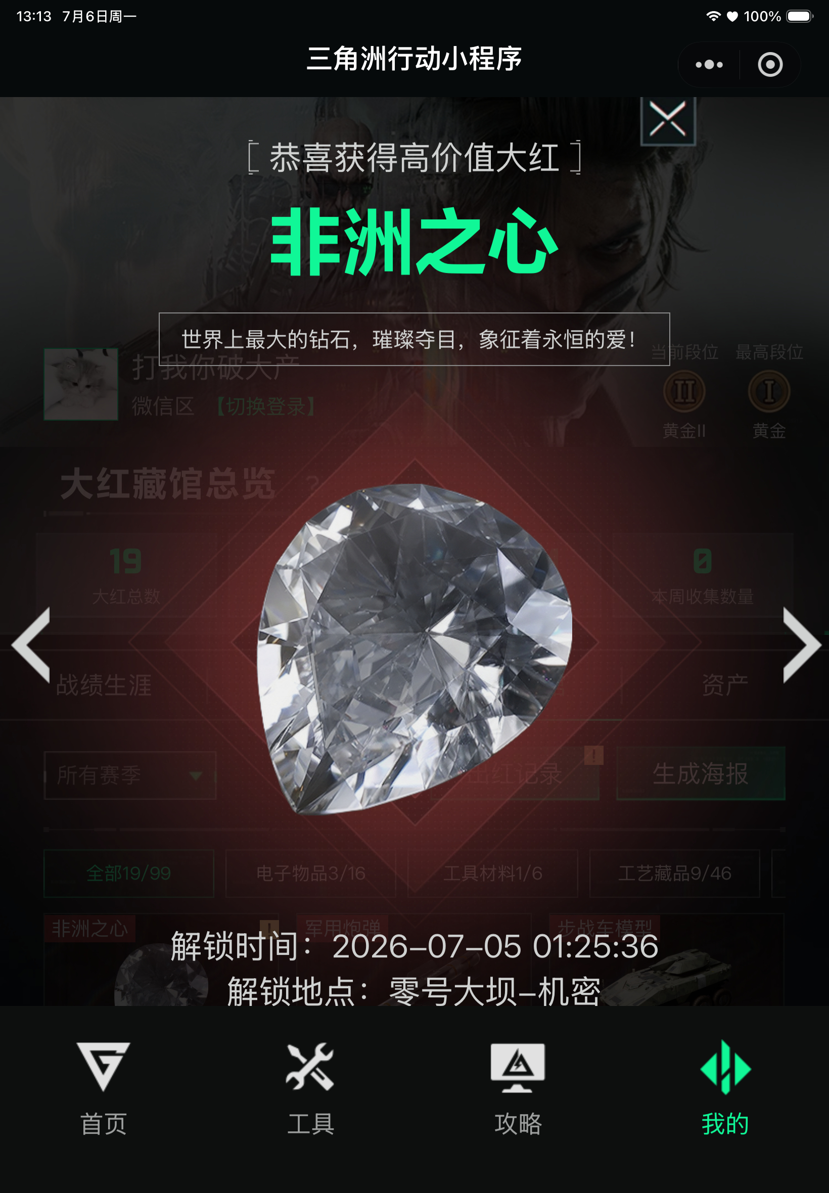 炫耀非洲之心从不停止 