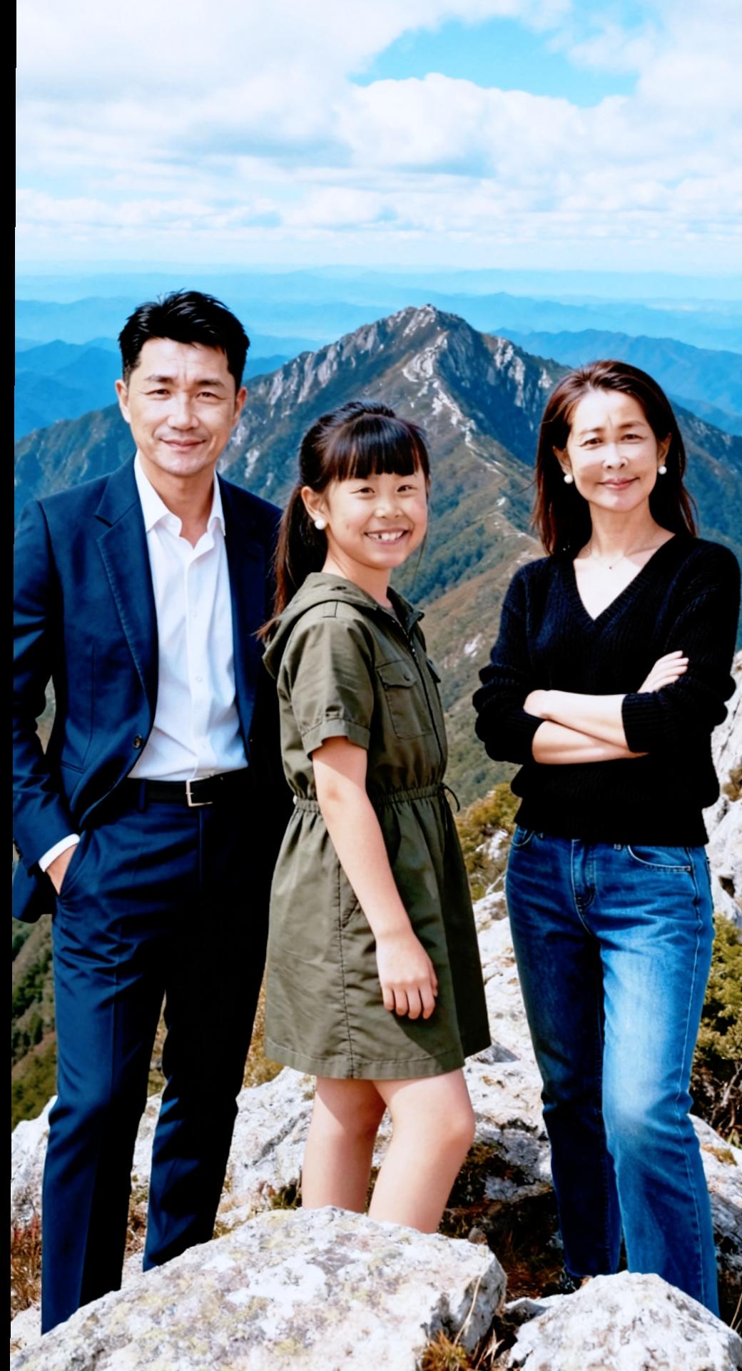 AI山顶三图合 随变ai随便玩