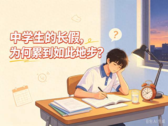 中学生的长假，为何累到如此地步？