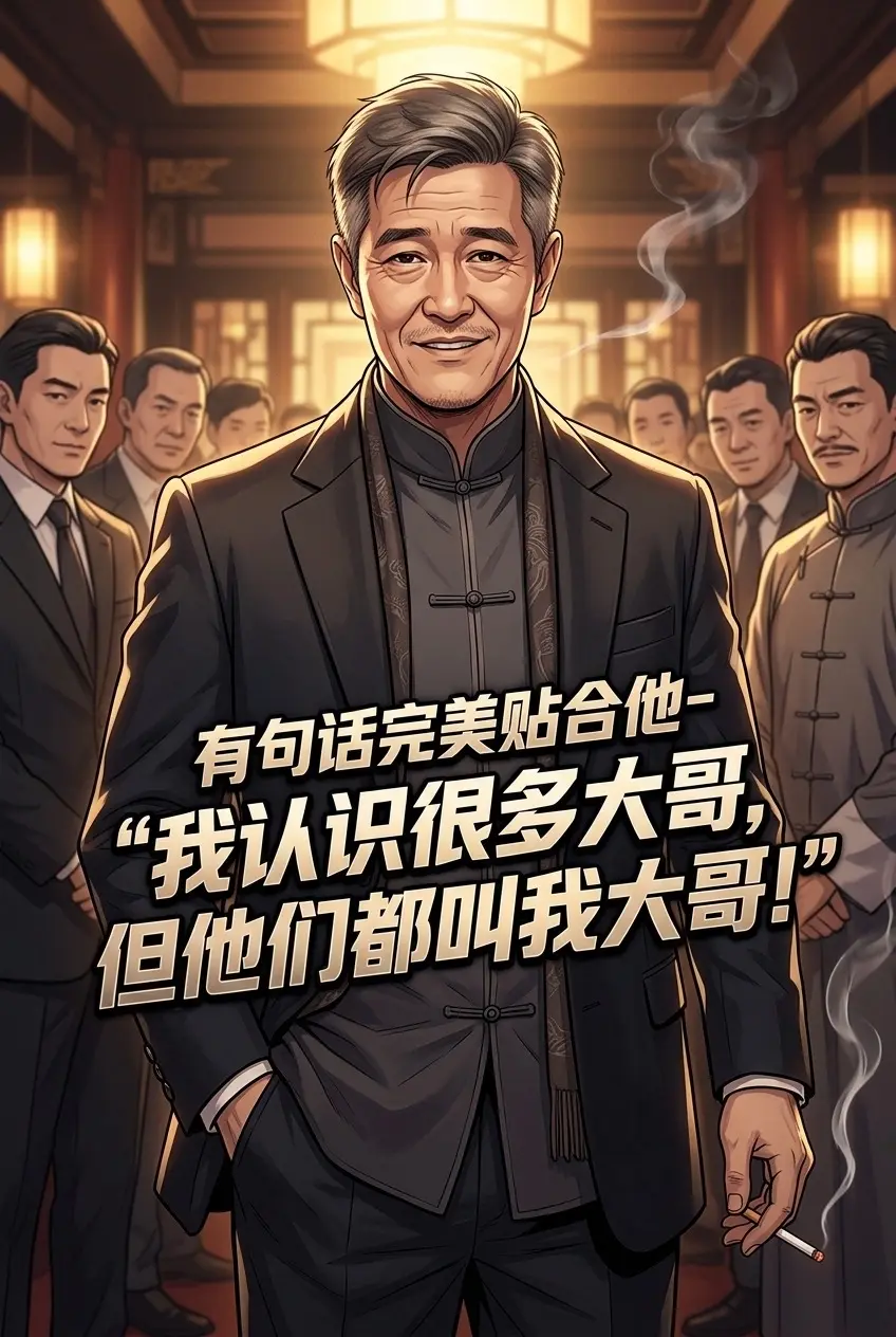 有句话完美贴合他-“我认识很多大哥，但他。们都叫我大哥！