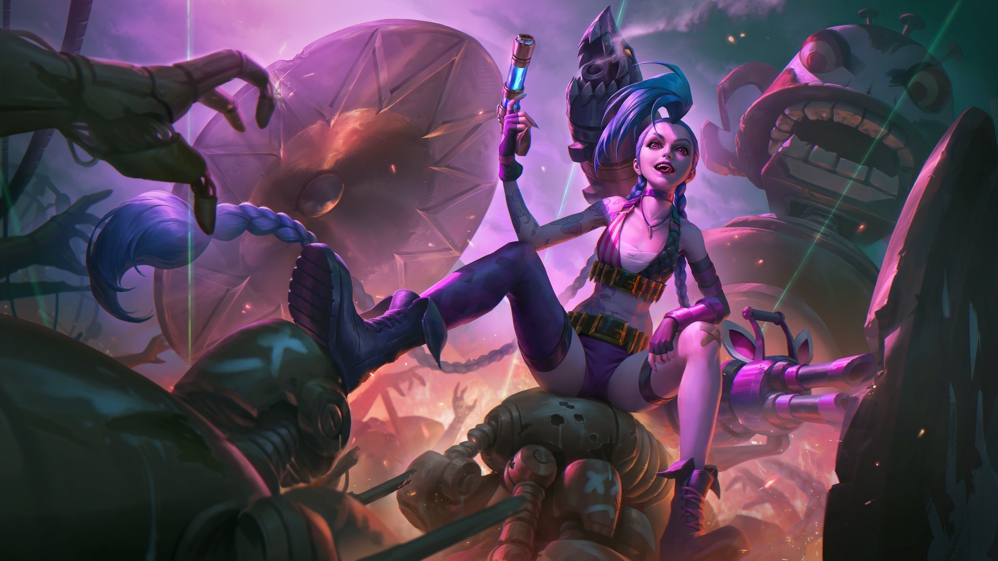 金克丝（cr:cholimi）英雄联盟