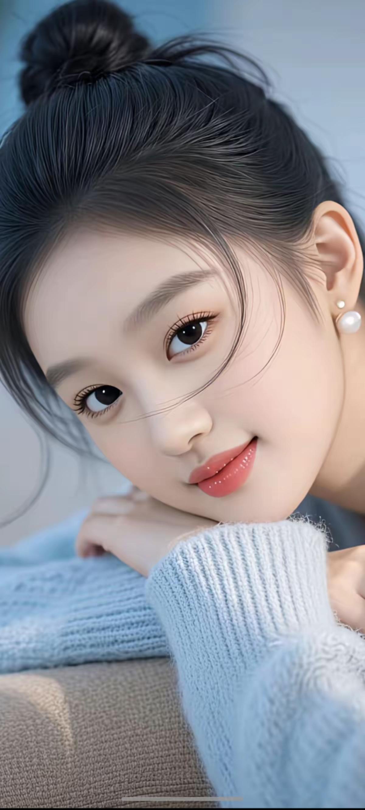 甜美漂亮
