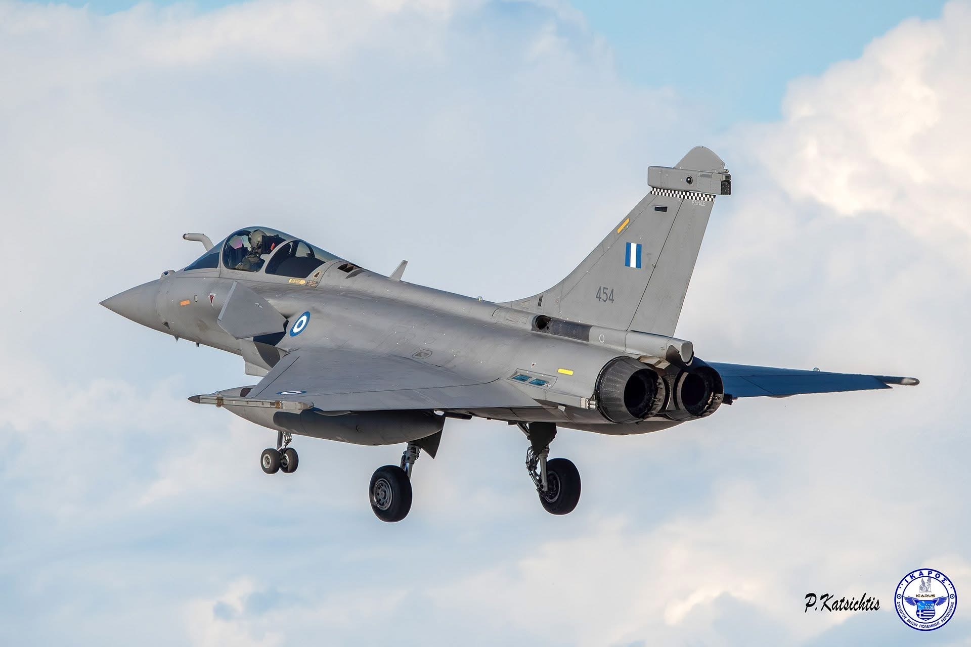 今日阵风 爱琴海阵风好图分享希腊空军第332“鹰”中队（HAF 332 Mira