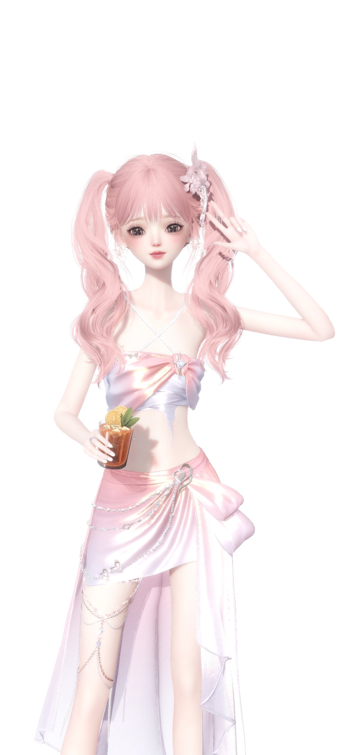 以闪亮之名以闪亮之名创作者激励 去海边玩～尝试了一下韩蕾系妆容 