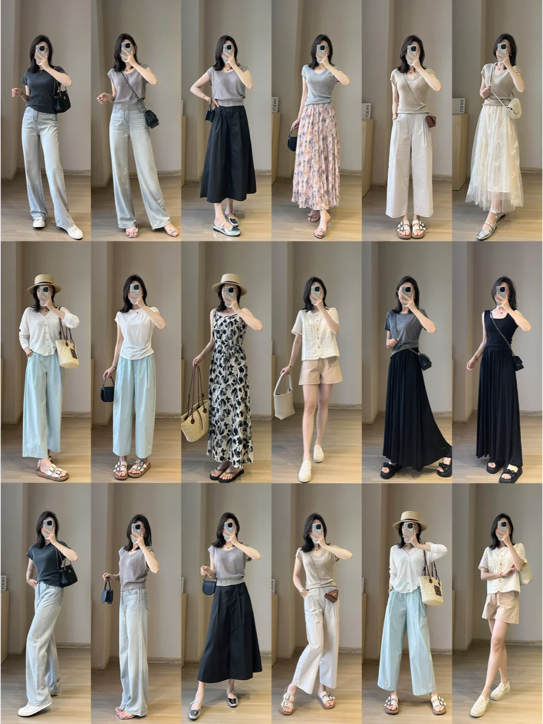 158小个子18套绝美look，穿出夏日时髦感❗