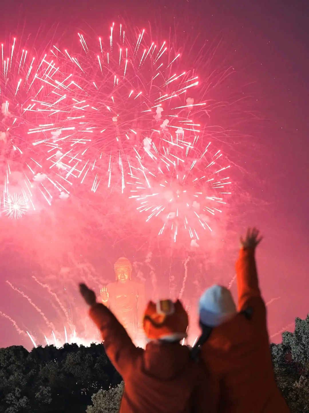 谁懂啊❗️灵山胜境也太适合带娃跨年了吧❗️