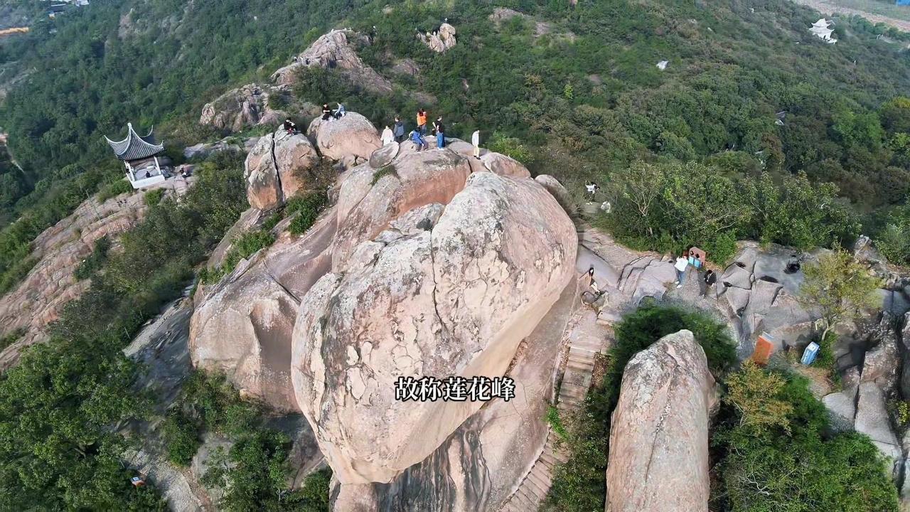 🌿苏州花山徒步太绝了！全程轻徒步往返2-3小时，难度低老少皆宜，山顶巨石如莲，