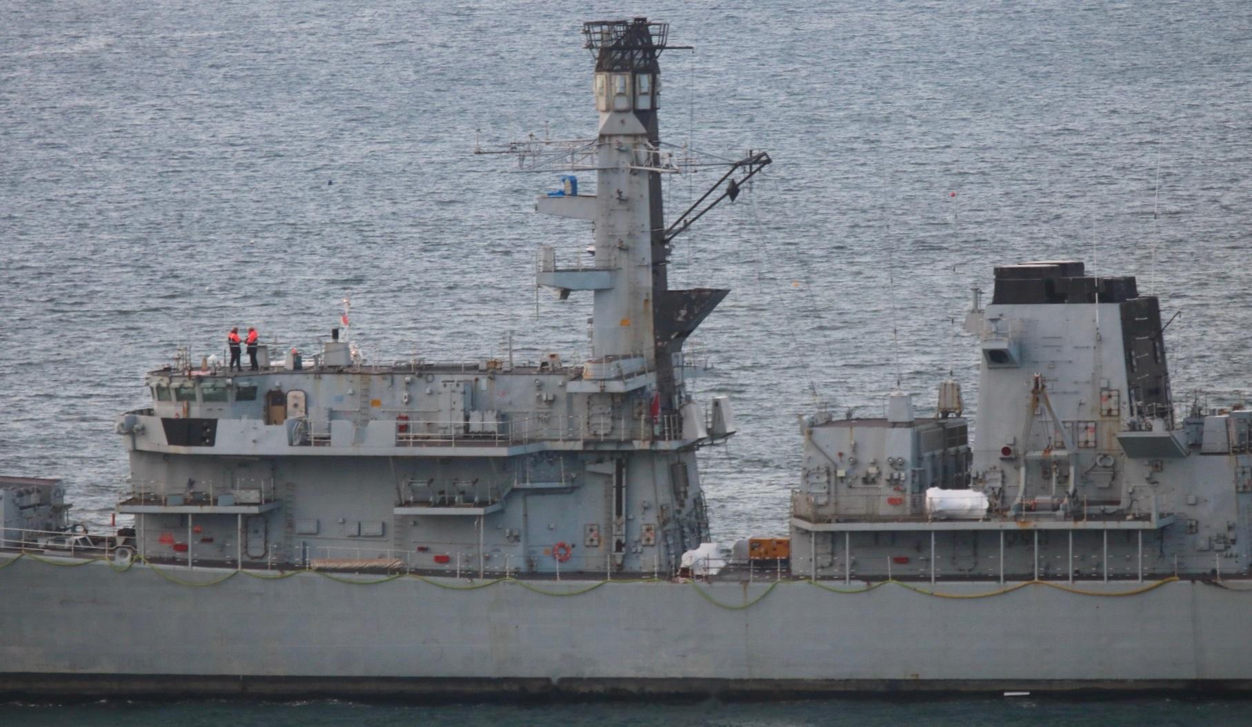 全球武器装备盘点每天认识一件兵器烽火问鼎计划 英国海军舰艇里士满号的最后启程海军