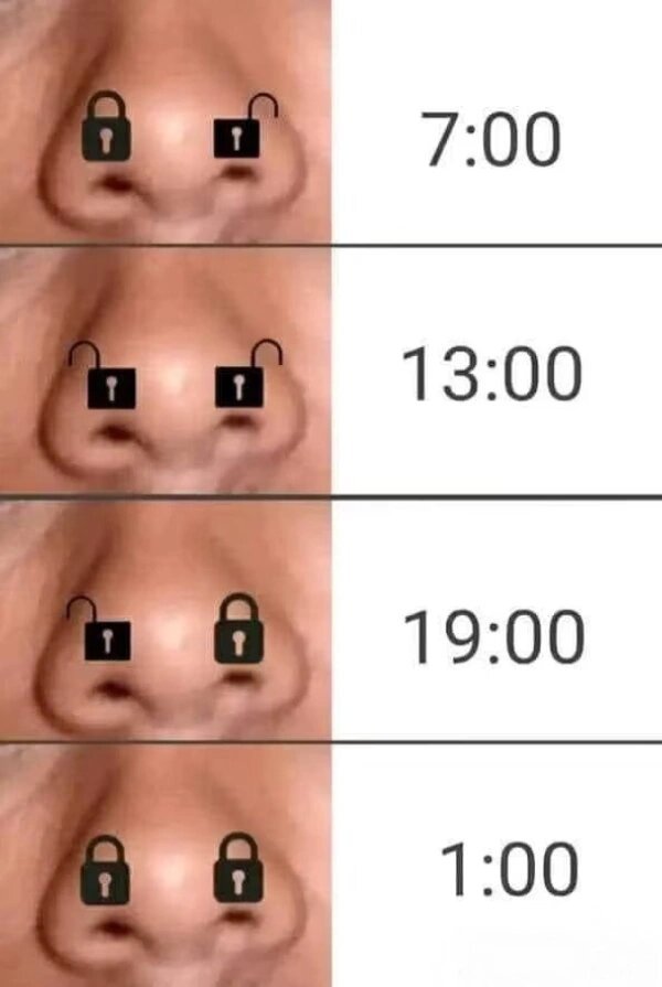 鼻炎患者的一天be like： ​​​