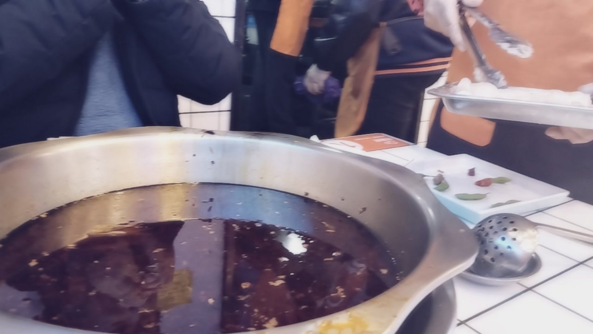 新年后的第一次冷锅鱼。  
