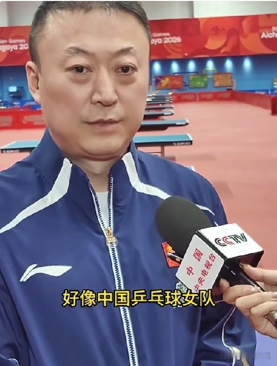 央视《奥运来了》马琳解说国乒五位选手的亚运会备战情况🎤
马琳：像孙颖莎、王曼玉