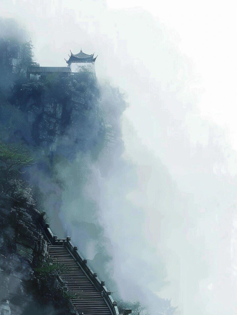 中国式影相，远上寒山石径斜 …#这就是中国风# ​​​