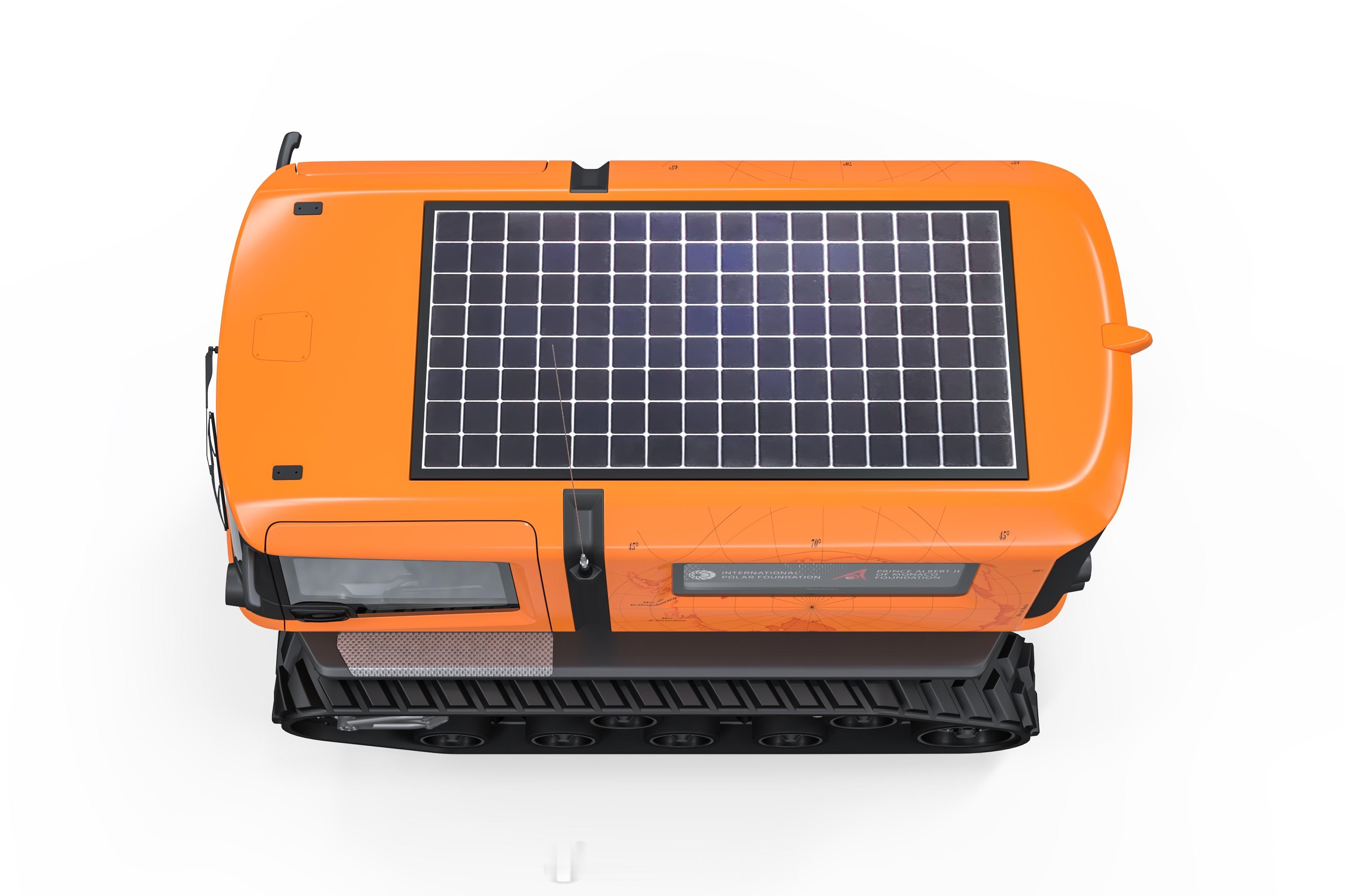 虽然木有轮胎，可从车身形态和内部功能来看，这玩意儿算van应该没啥毛病雪地车 v