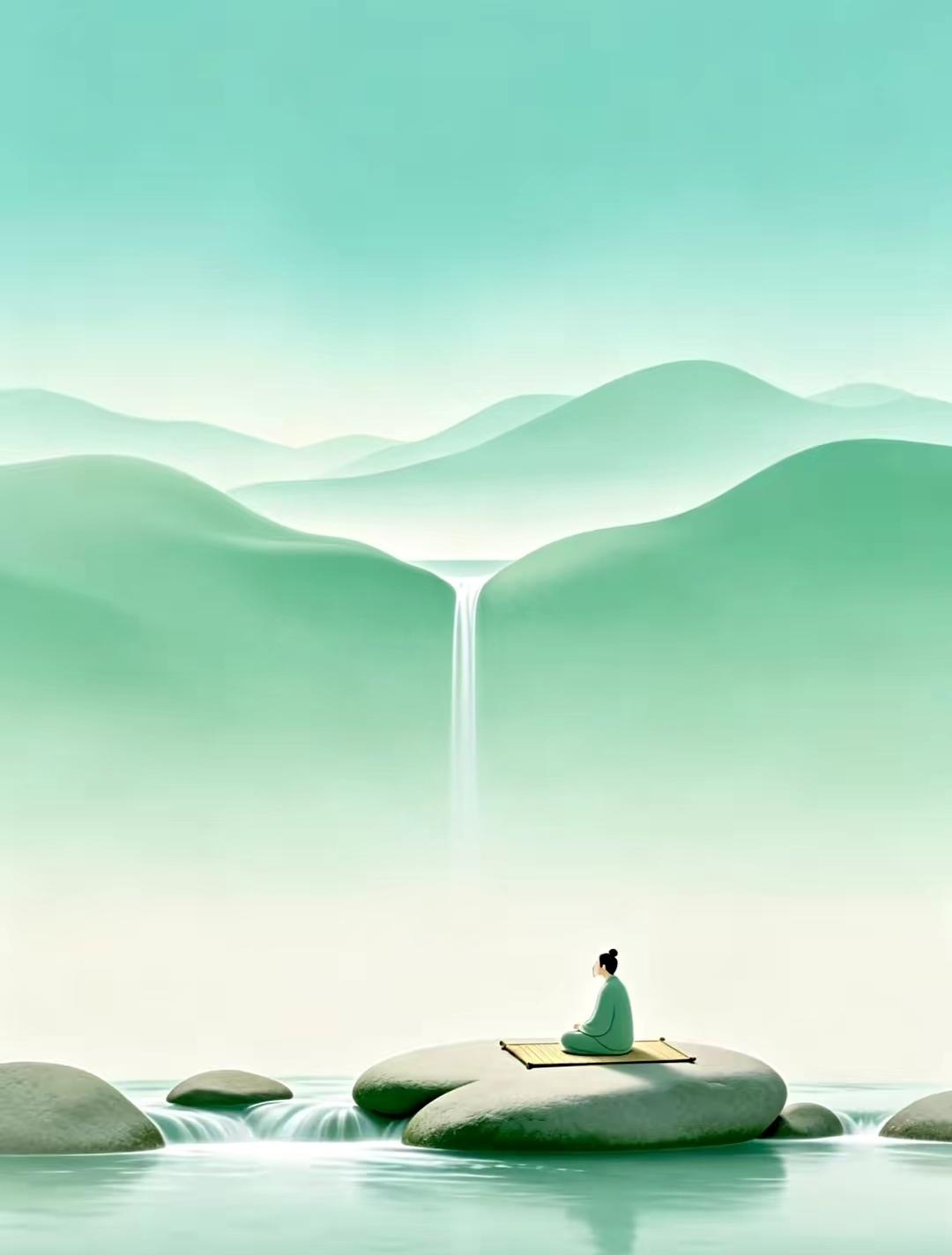 做人实不易，
若想登上人生巅峰、
实现心灵解脱、
超越世俗，
就需修心。
佛家、