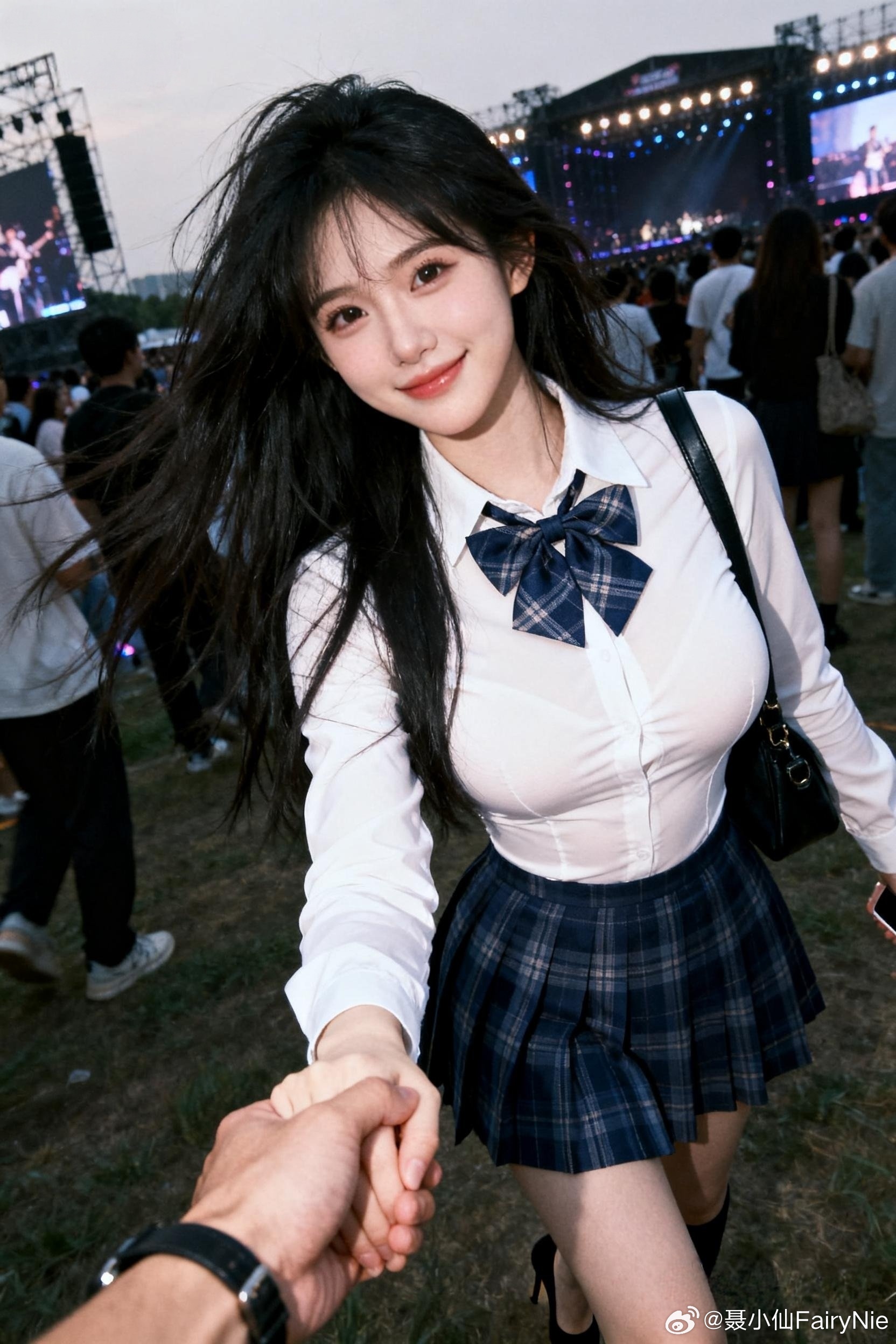 我做了一个梦，关于演唱会的一个梦！那天有你，有我，还有夕阳！🤪行摄漫记聂小仙