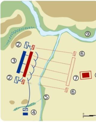 特雷比亚河战役
公元前218年冬季，特雷比亚河战役在意大利北部激烈展开，成为第二