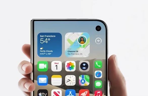 iPhone Duo的三合一图标有点意思，wifi、信号、电池组成一个圆，跟魅族