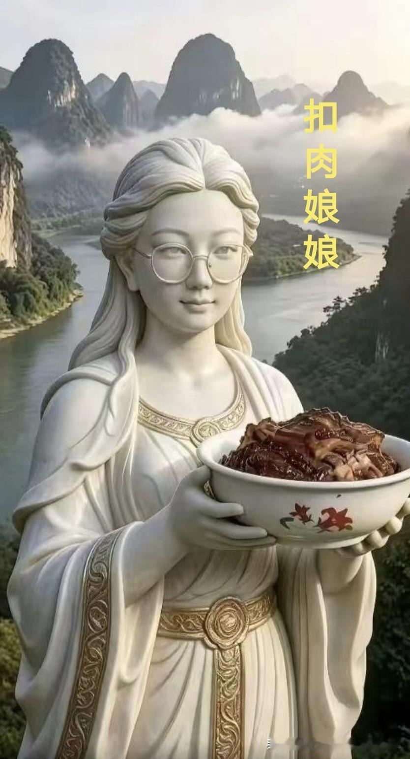 最近山东一个国泰民安脸的姑娘直播吃了一盘广西扣肉，真心把广西人震服，并且华南F3