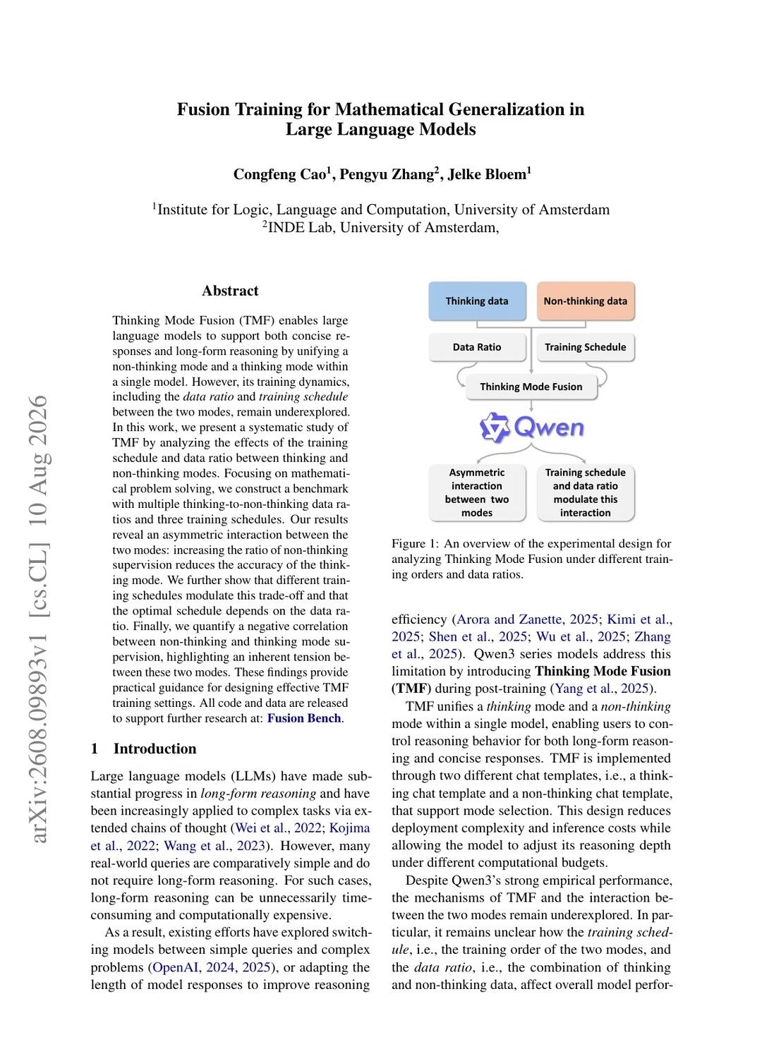 Fusion Training：数学推理融合训练
📕摘要翻译：Thinking