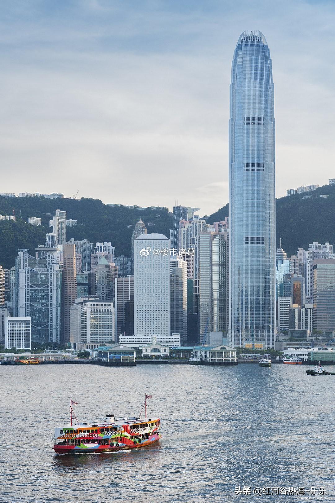 全球150米以上高楼最多的四座城市：
中国香港669栋，最高楼484米的环球贸易