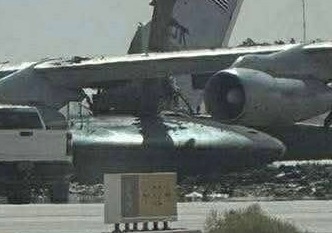 惊！此前秘密首飞的太极飞碟已经在中东进行实战测试，一架原型碟在地面被伊朗摧毁