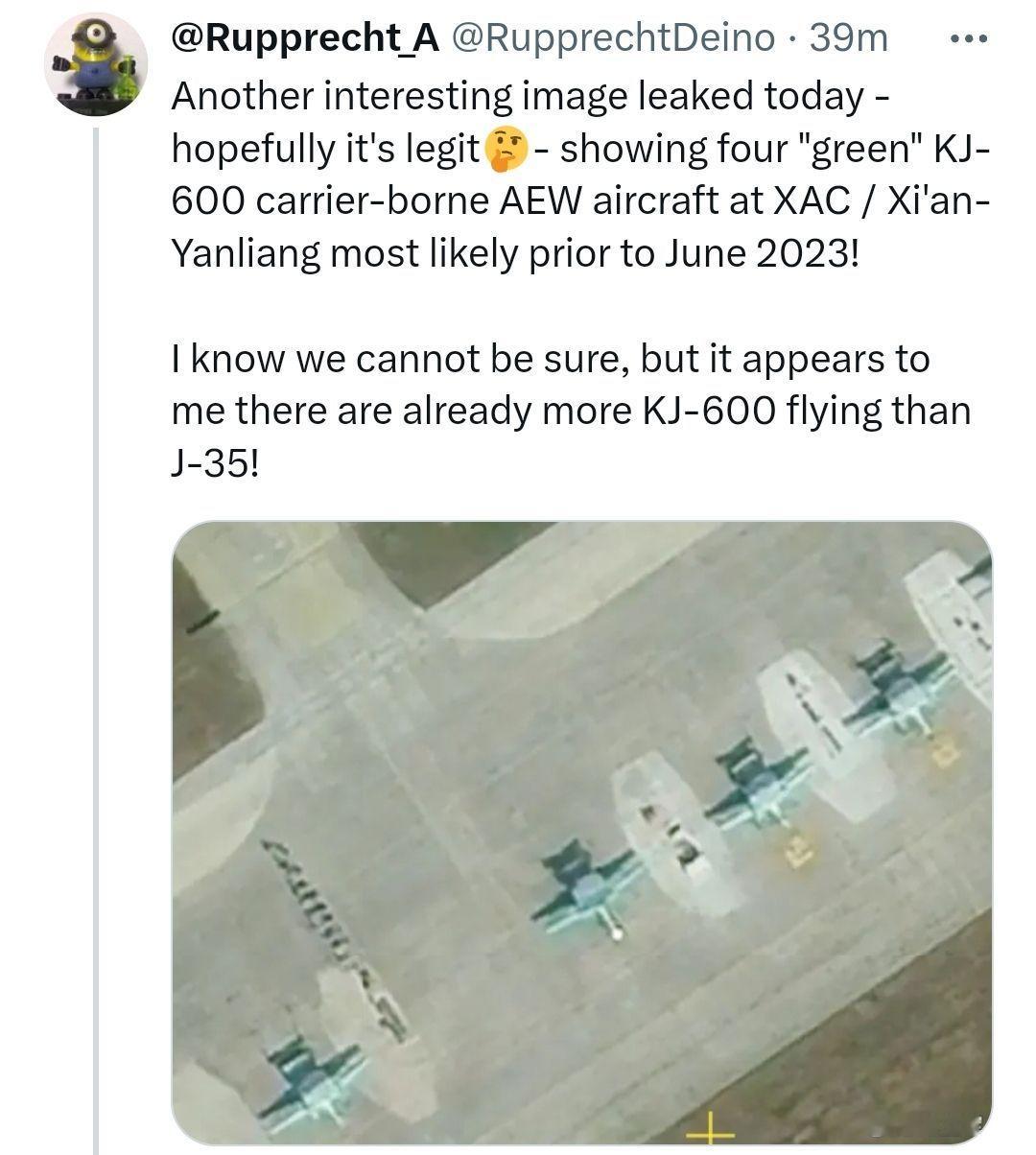#亚太装备动态# 万万没有想到，我国军工已经制造了这么多的空警-600舰载预警机