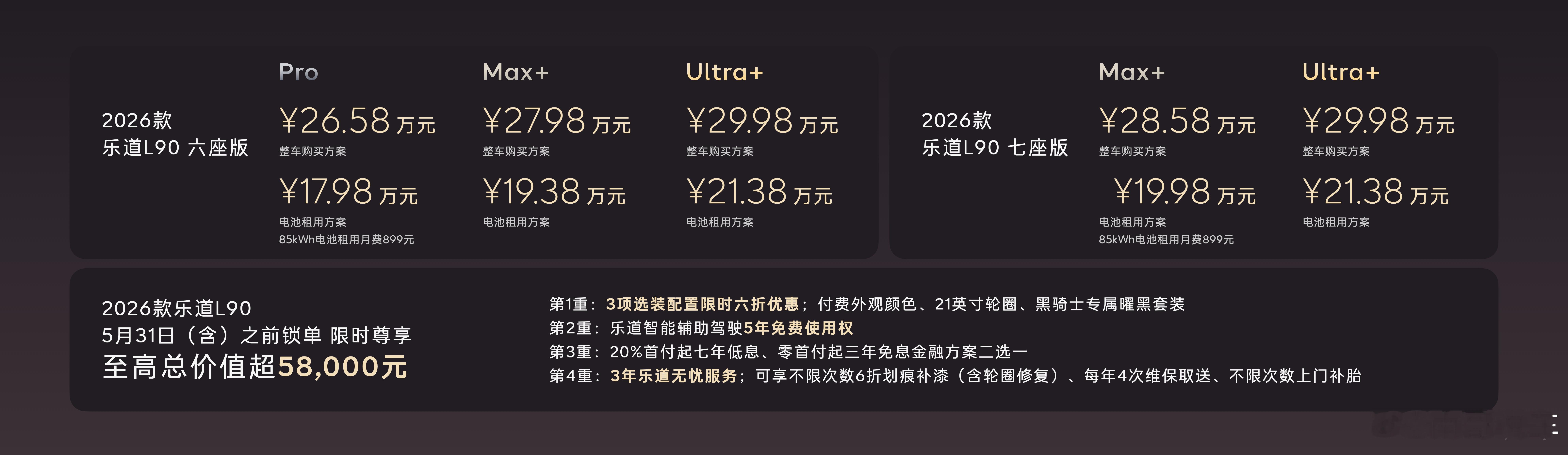 新乐道 L90 来了，这车这次升级算是很走心了。八大板块、超70项软硬件优化，智