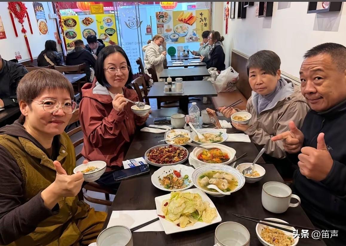 胖东来老板于东来估计也是吃不惯外国饭，于东来带着团队去了英国，还在网上晒出了在英