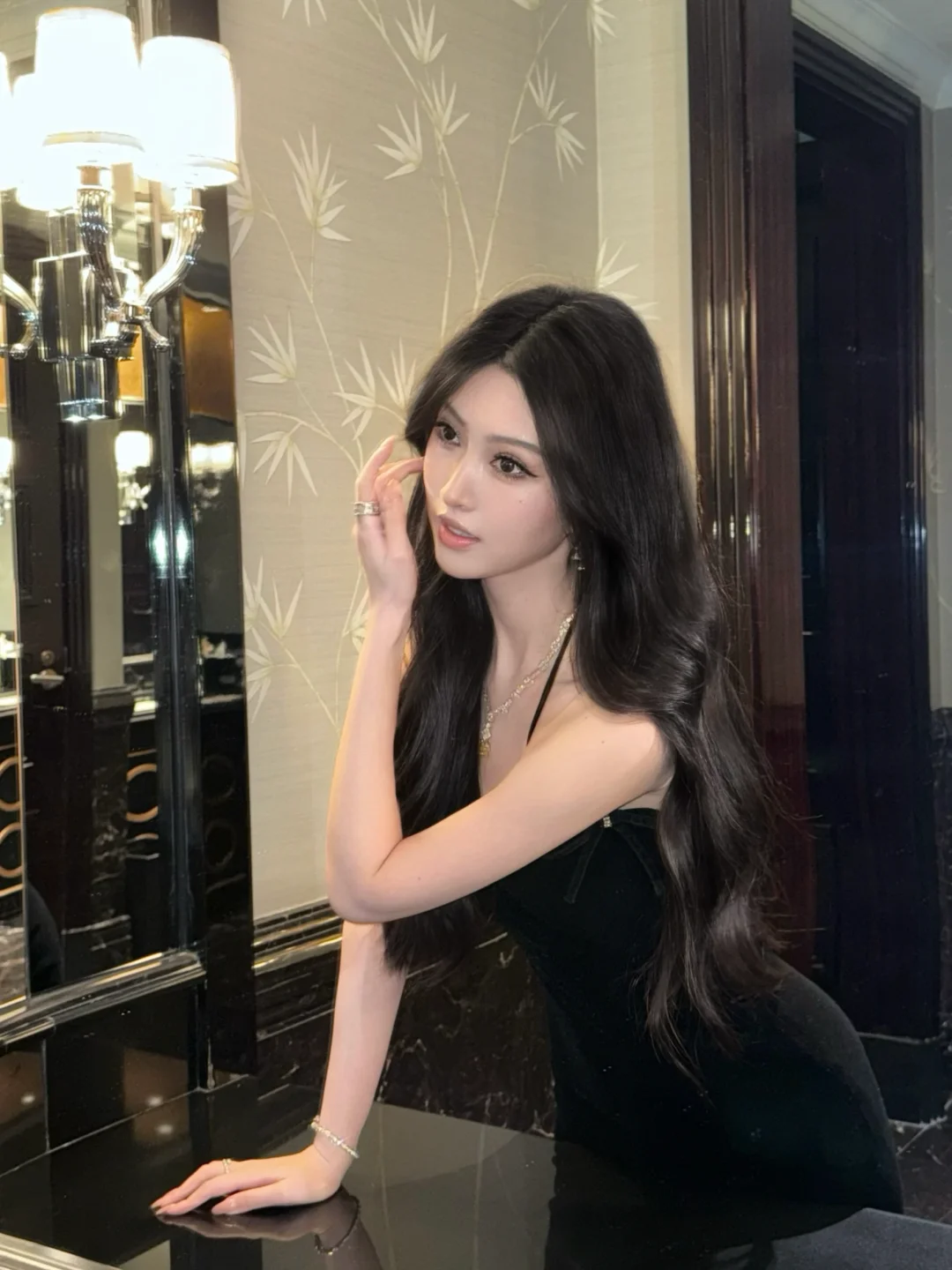 独处的跨年🍸在半岛给头发吃上鱼子酱了