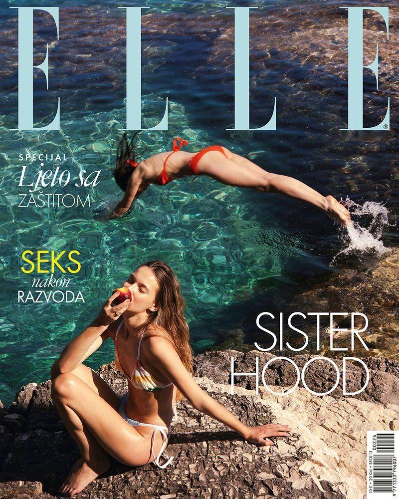 Elle Croatia July 2026 很夏天的封面 🌊☀️ 封面大赏