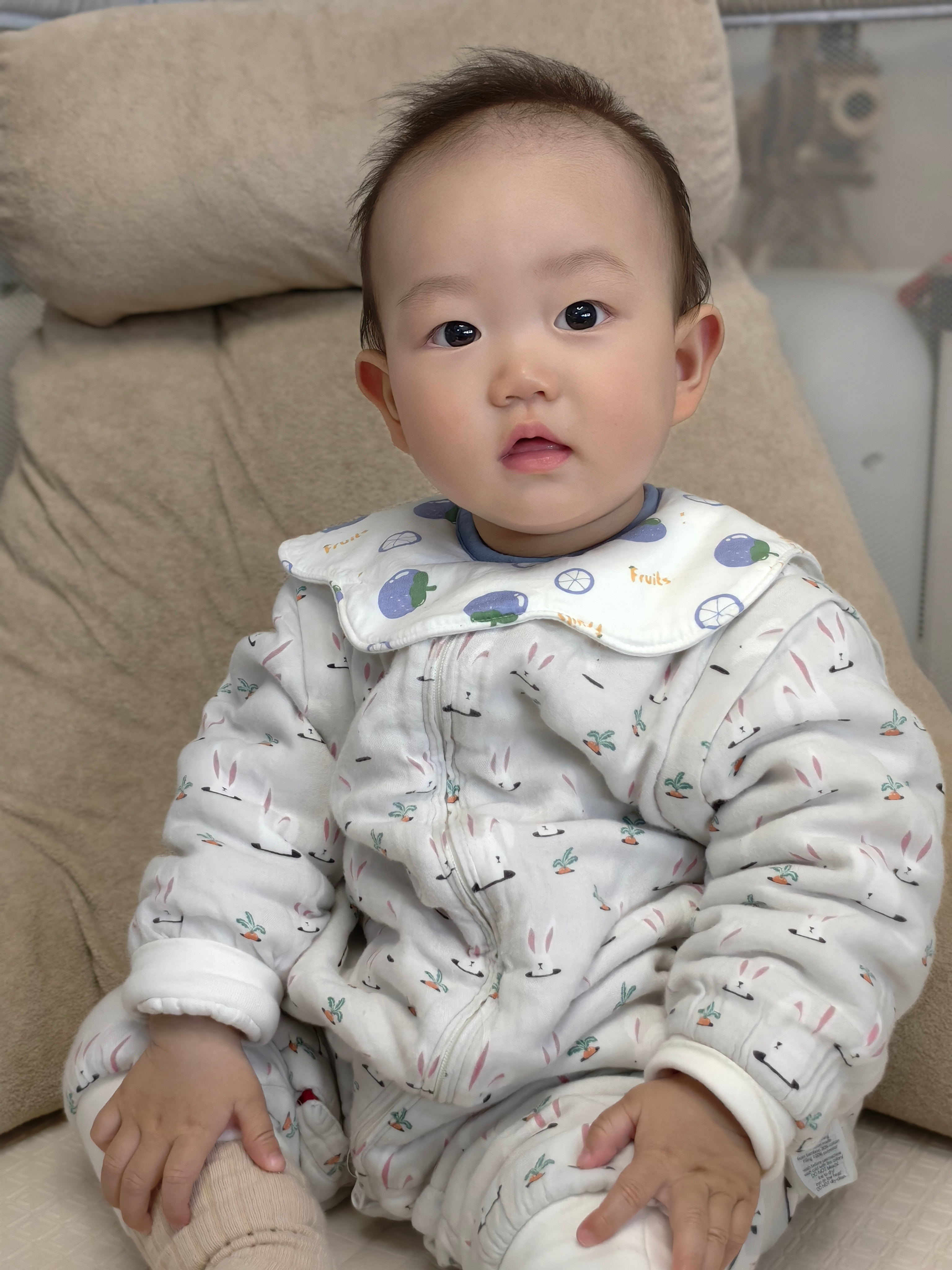 我家宝宝十个月了还不会爬你们家宝宝也这样嘛？ 