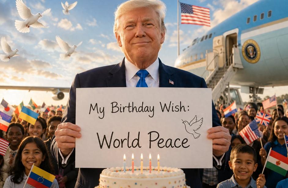 2026年6月14日，对美国来说本是普通的一天，却因为特朗普八十岁生日让白宫变得