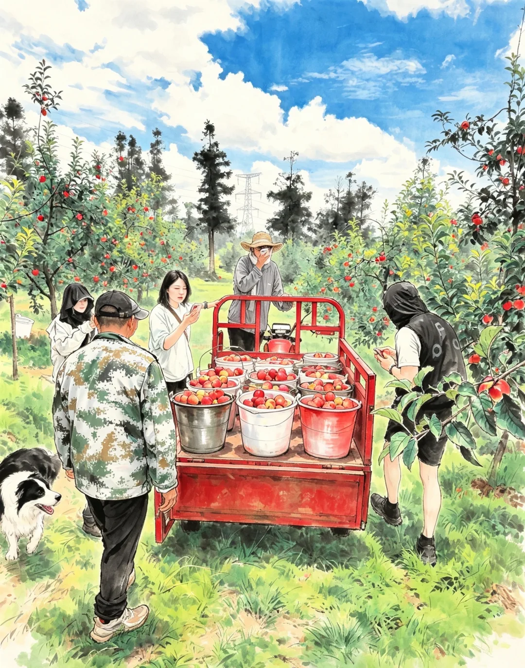四年专做一件事，给大家带去好吃的苹果