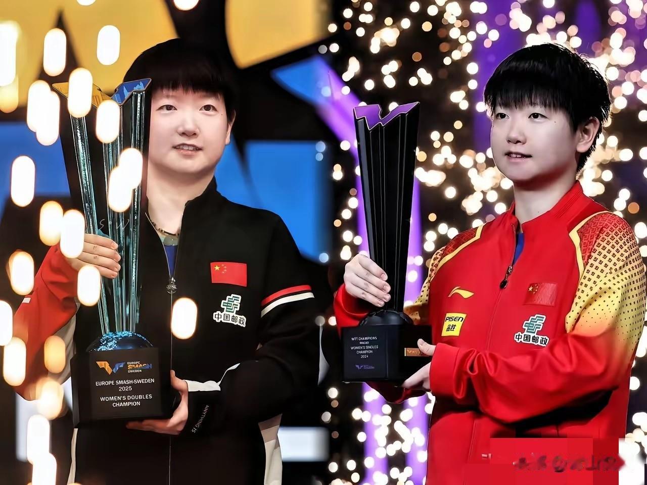 孙颖莎这丫头，真是把“为国而战”刻进DNA了！前脚刚在WTT总决赛把早田希娜打得