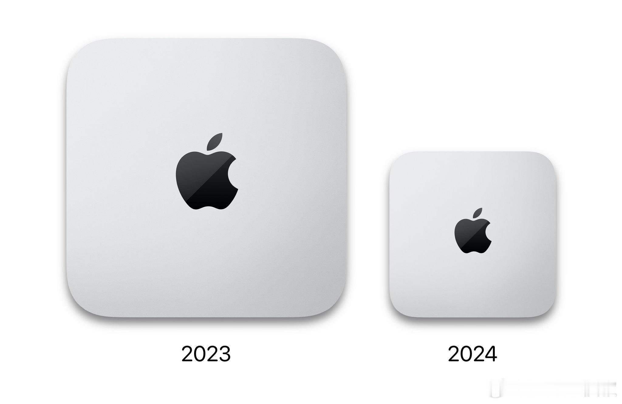 跟Apple TV一样大的Mac mini，知道什么概念么？体积随缩水50%以上