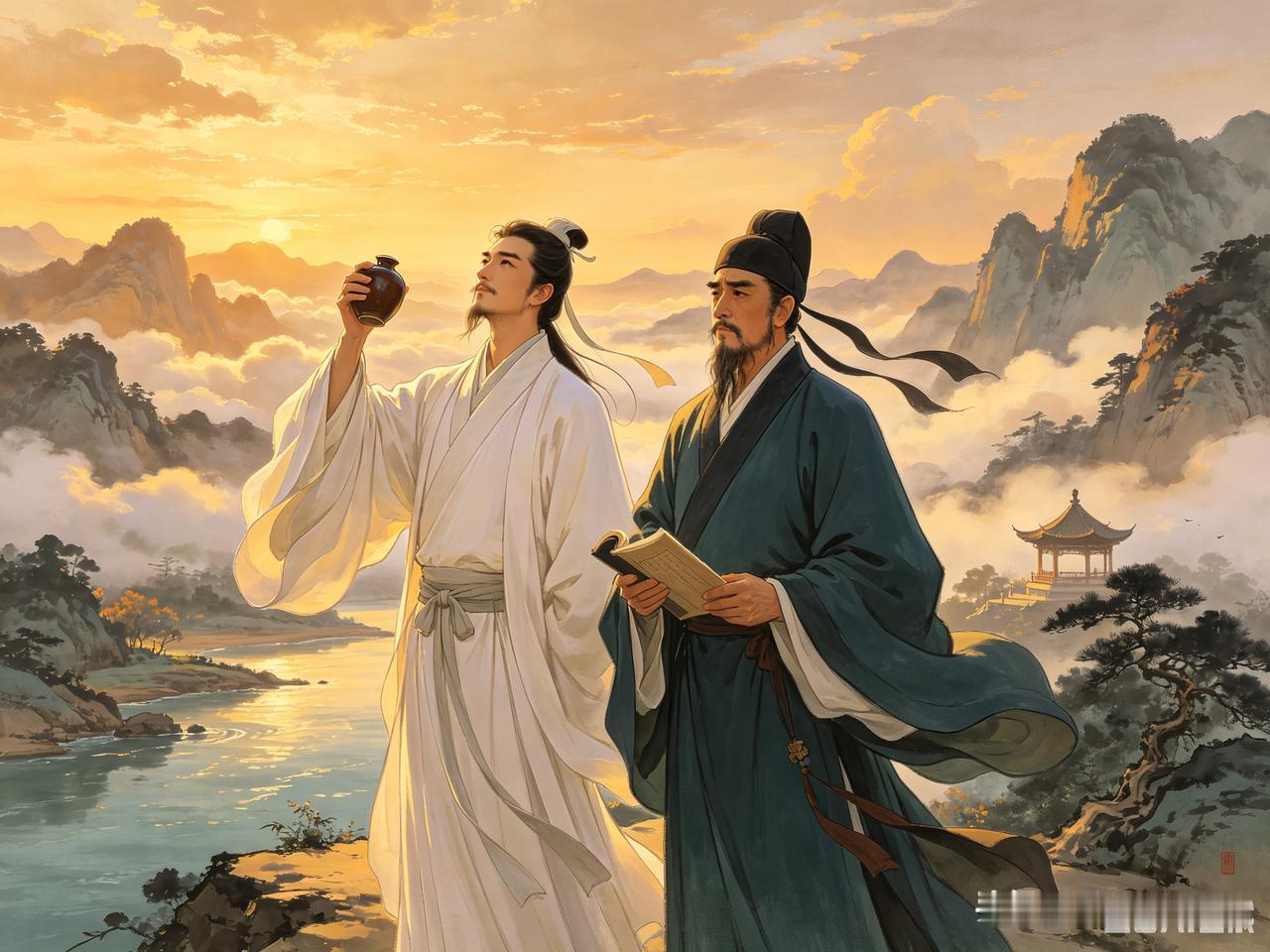 杜甫与李白到底见过面没有?答案是肯定的。中国文学史上最伟大的两位诗人——李白与杜