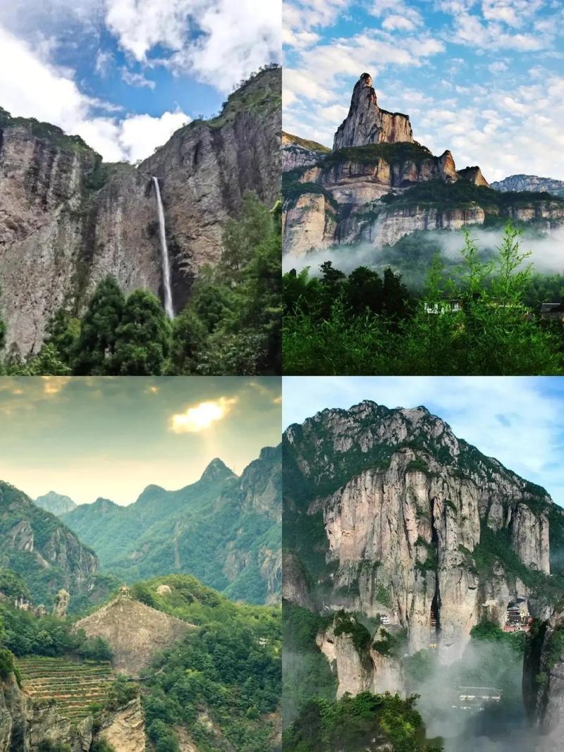 【中国🇨🇳著名的20座山】三山 : 黄山、庐山、雁荡山五岳 : 泰山、华山、