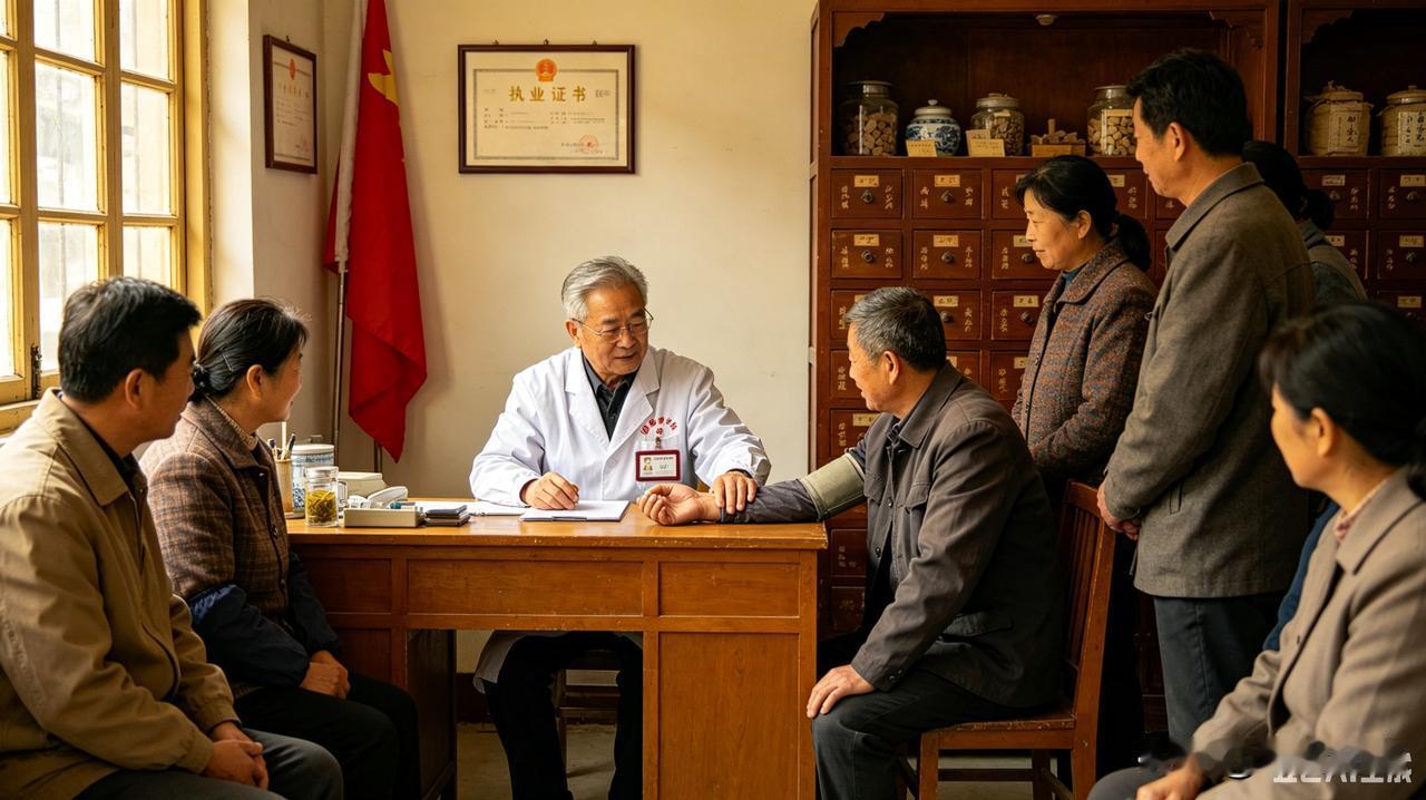 民间中医只要没有“执业医师资格证”给人看病，就是违法的。

虽然这个问题很敏感，