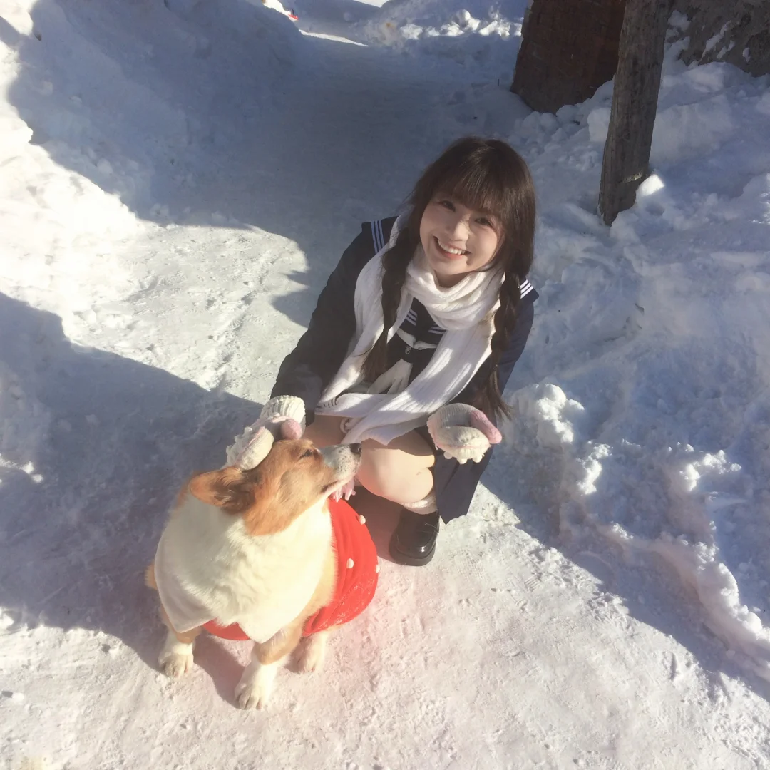 不愧是5s！雪地轻松拍出头像感！