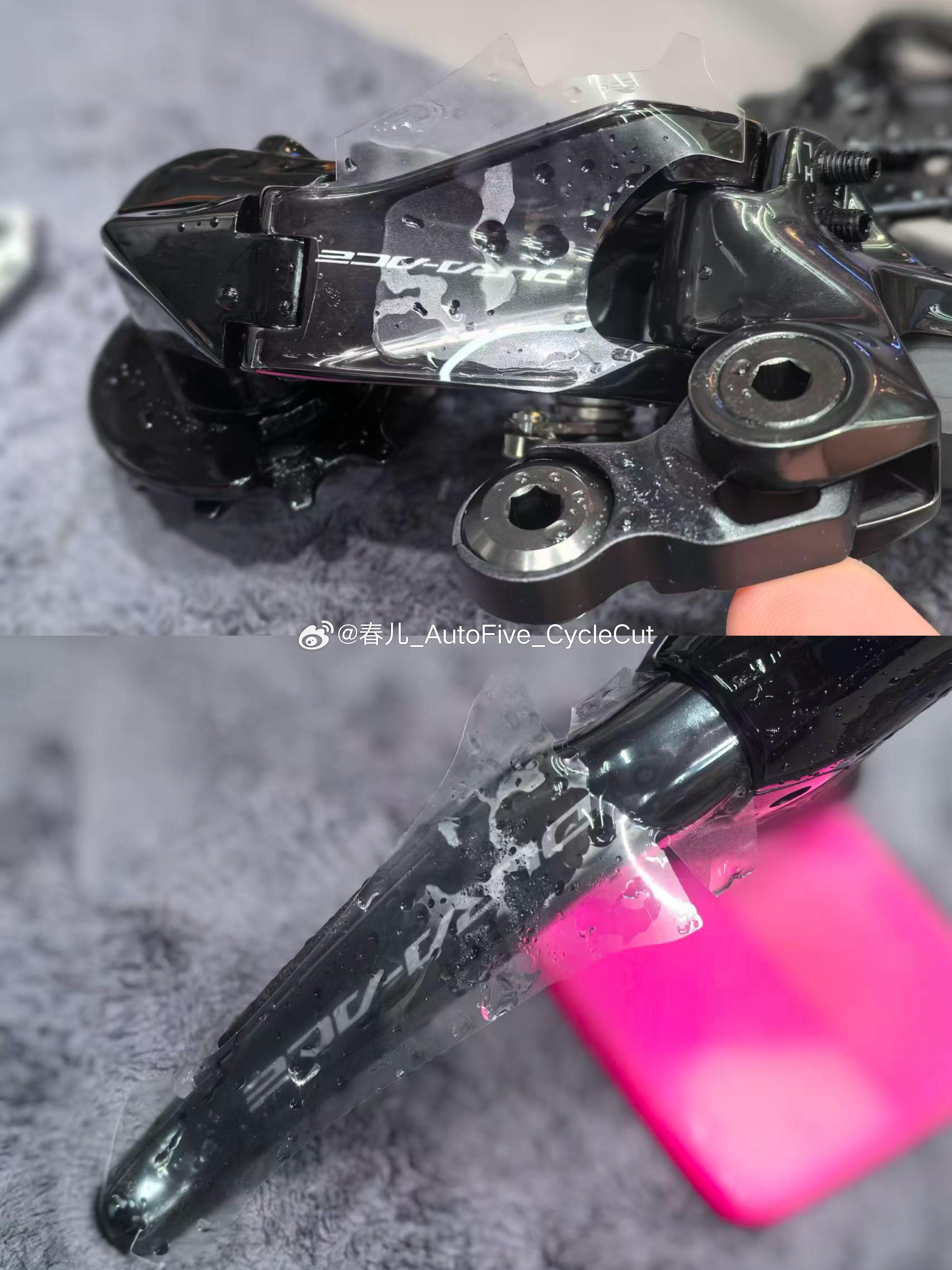 CycleCut白塔寺店Pinarello Dogma F 车衣装贴全方位覆盖施