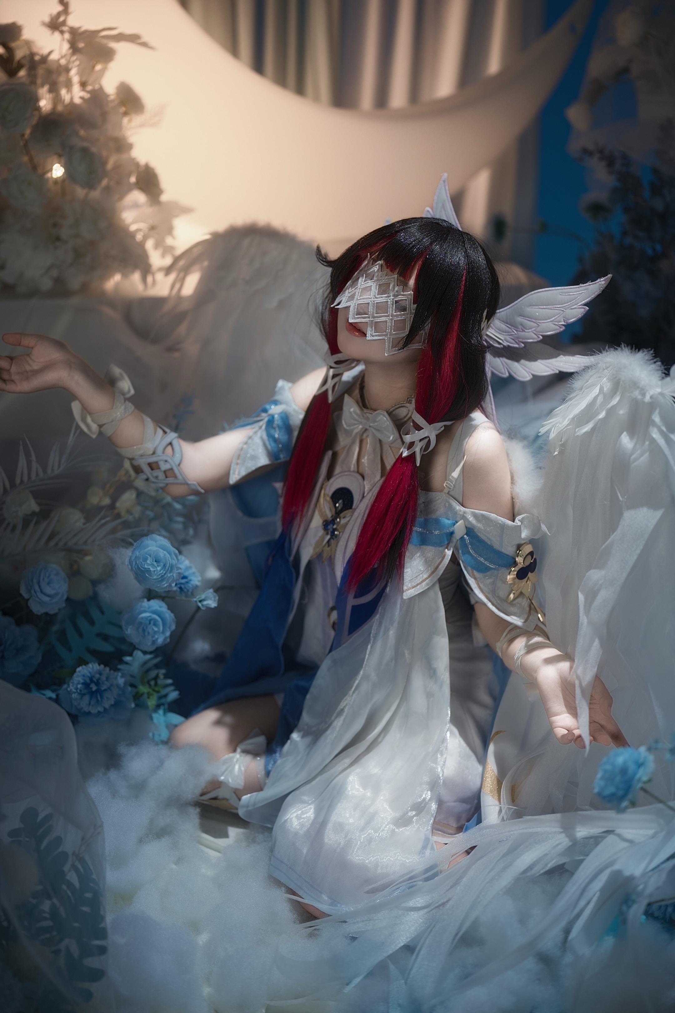 月下白鸽。