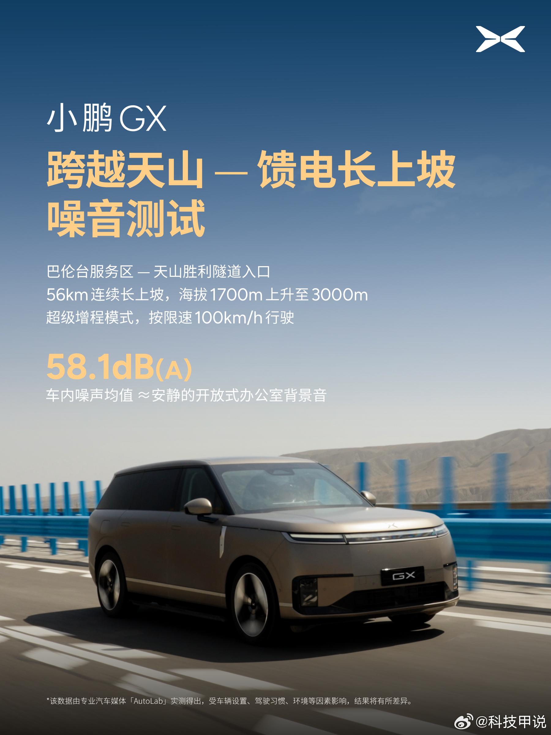 小鹏GX成功挑战吐鲁番七大极热测试小鹏GX吐鲁番正午暴晒紫外线隔绝率超99%吐鲁