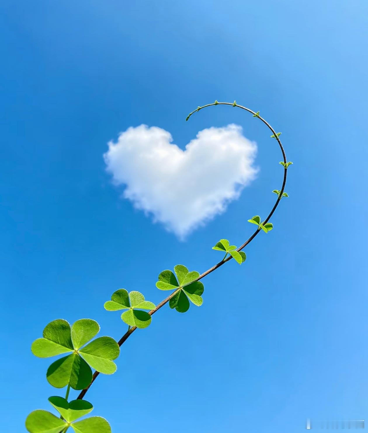 四叶草带着它的幸运来给各位送好运了，点赞接受，这个春天你要幸运满满。 