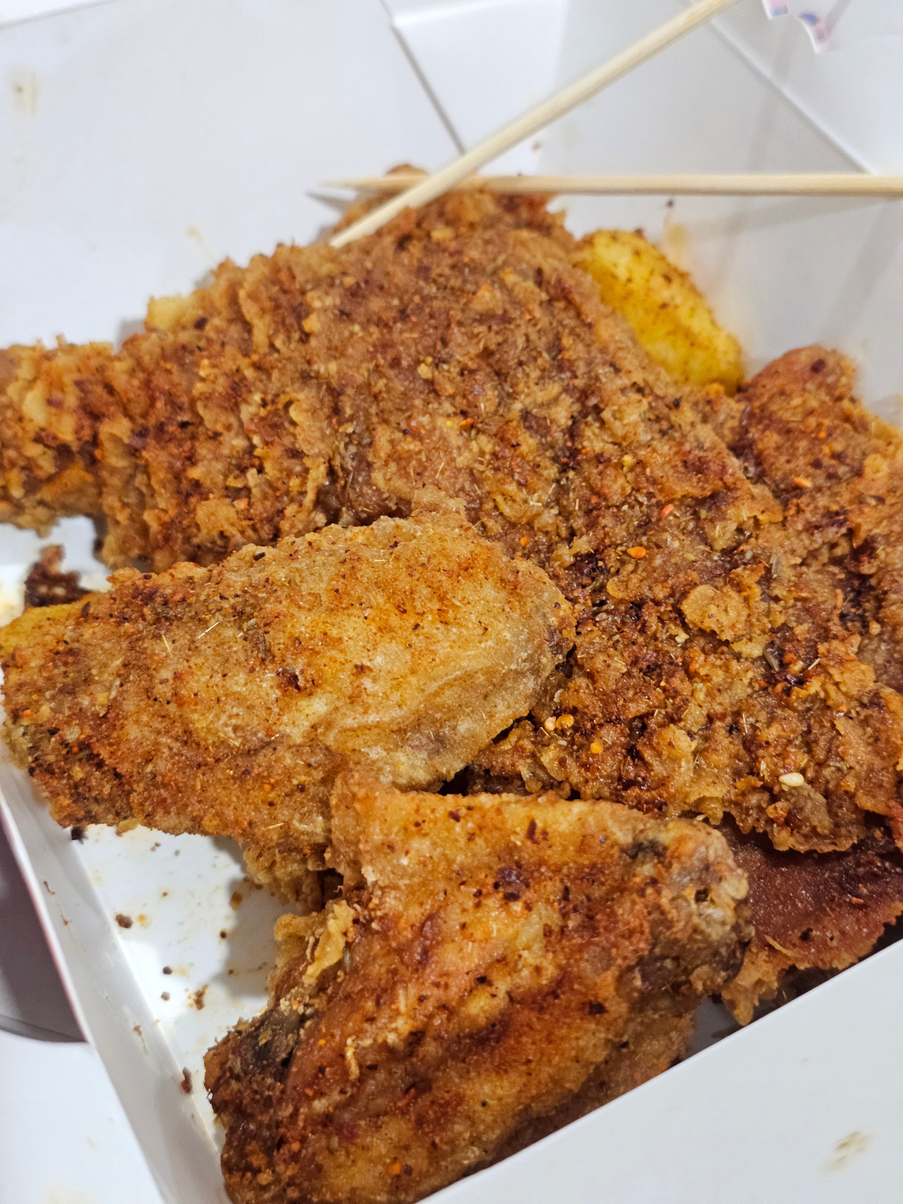 炸鸡瘾犯了 