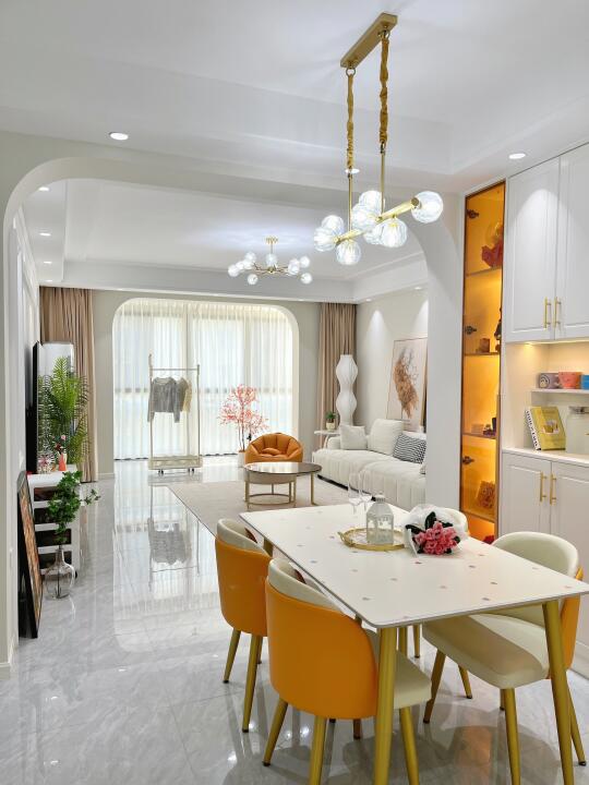 100平奶油风家就15万预算，只能装成这？