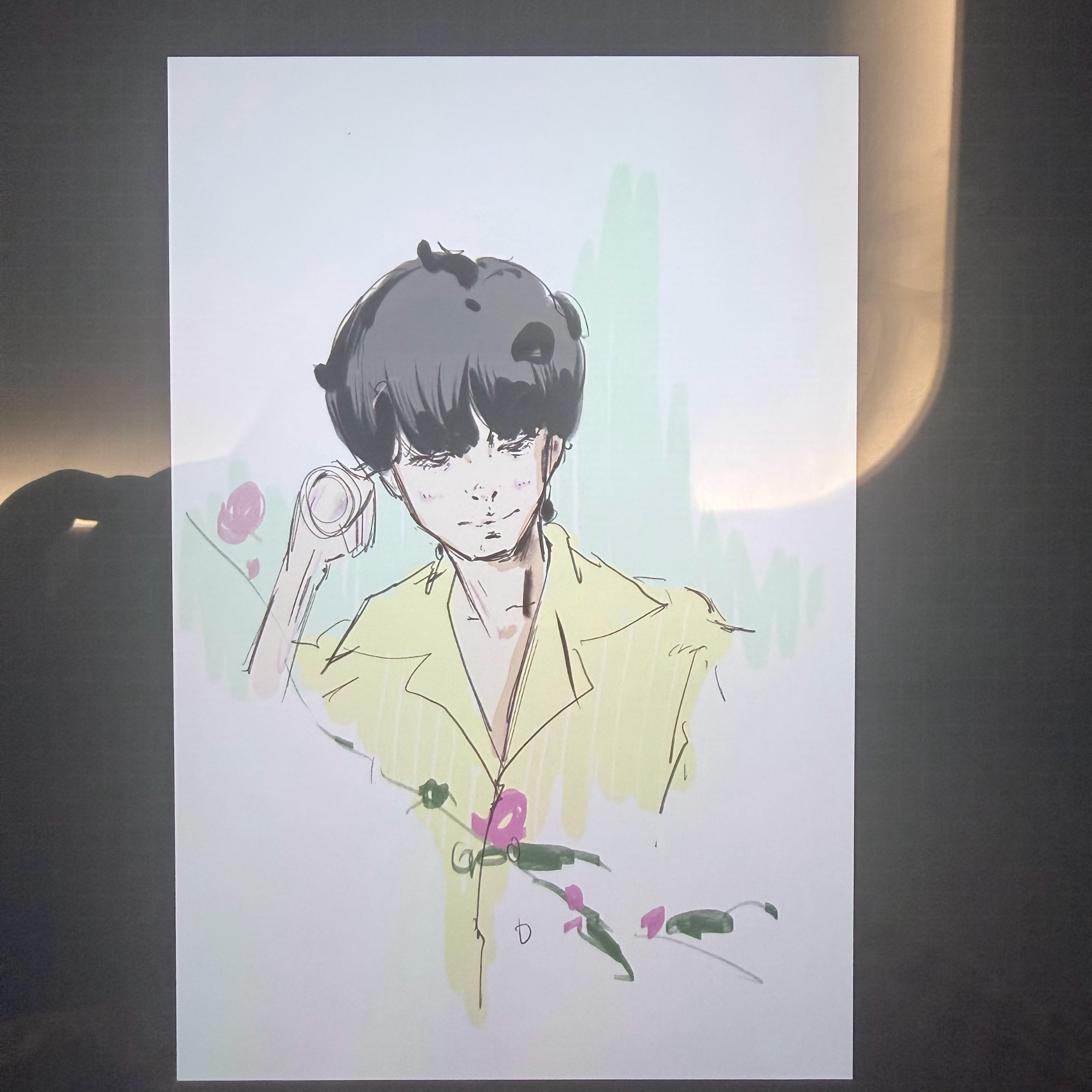 画了一只小坤 